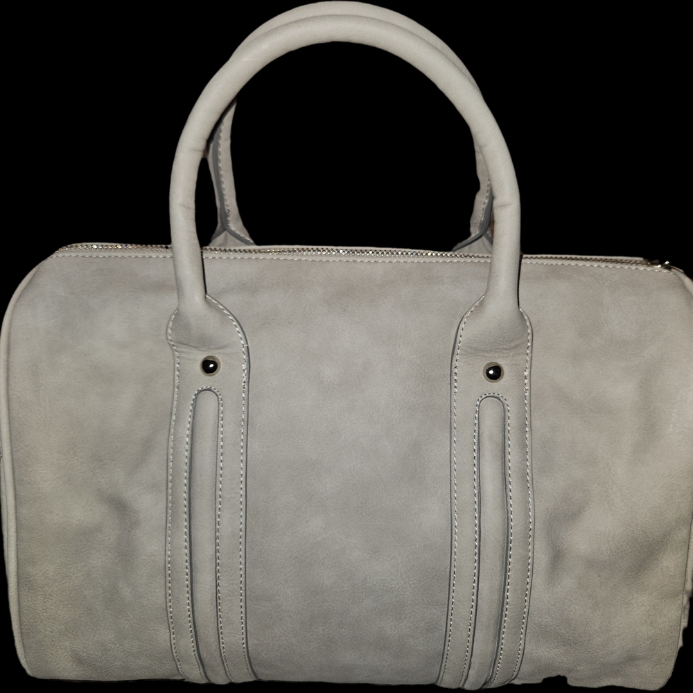 Express Elegant Gray Women's Handbag